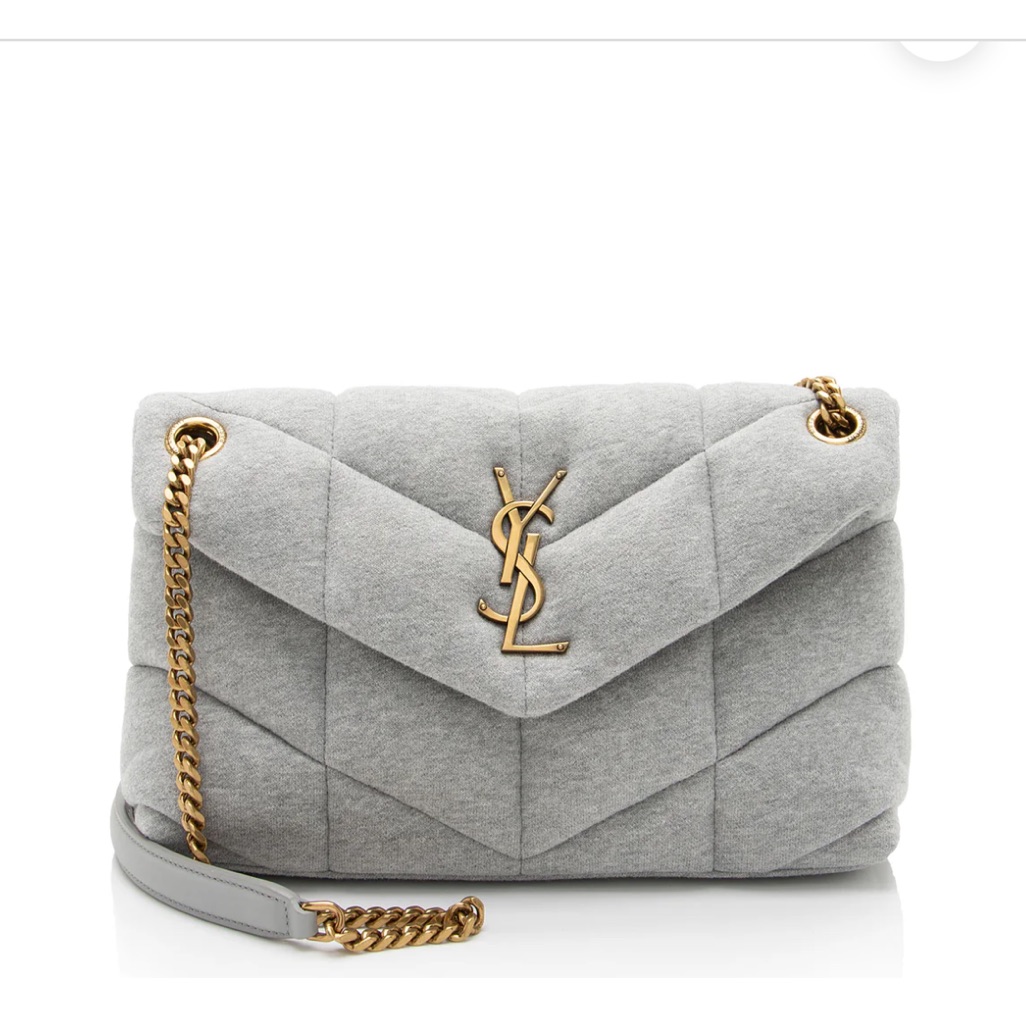 Brand New Saint Laurent Small Lou Lou Puffer